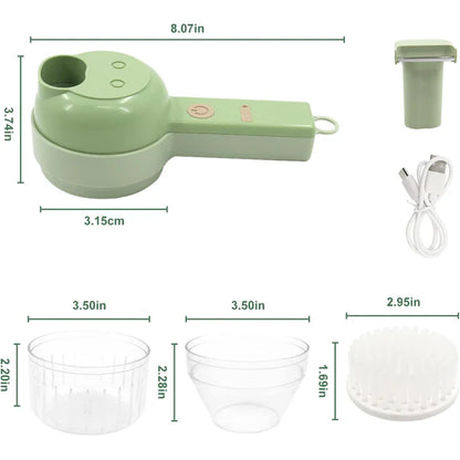 4 in 1 Vegetable Cutter Set